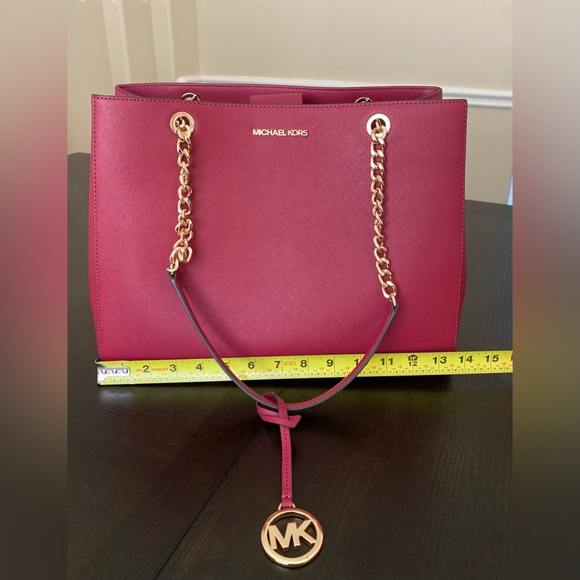 MICHAEL KORS SUSANNAH LARGE LEATHER TOTE BAG - Picture 10 of 12